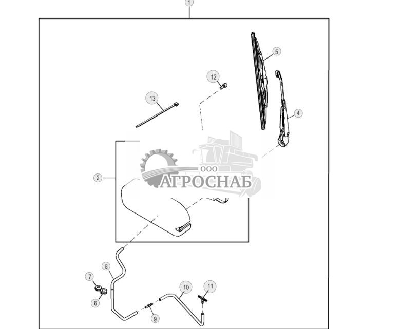 Комплект заднего стеклоочистителя - ST476488 342.jpg